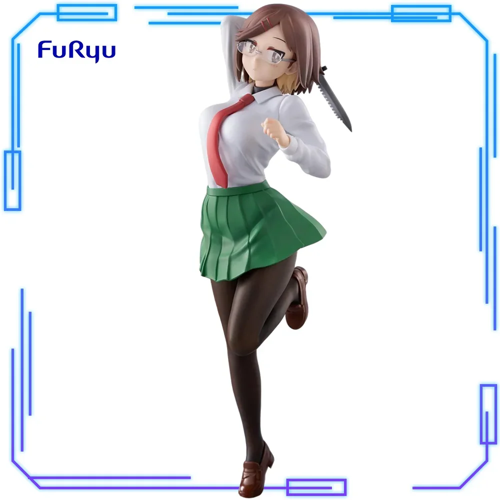 En Stock, Figura Original de Anime Ninja To Koroshiya No Futarigurashi Koga Konoha de FuRyu, Modelo de 21 cm, Trio-Try-iT, Regalo