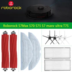 Roborock-ロボット掃除機部品,メインブラシ,hpaフィルター,モップ,アクセサリー,s7max,s70,s75,s7 maxv,t7s plus