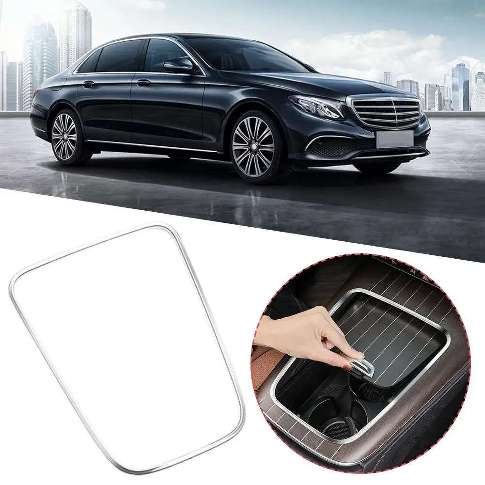 

Center Console Edge Frame For Mercedes E300l/e260l Protective Sticker Anti-scratch Strip Car Supplies L4p2