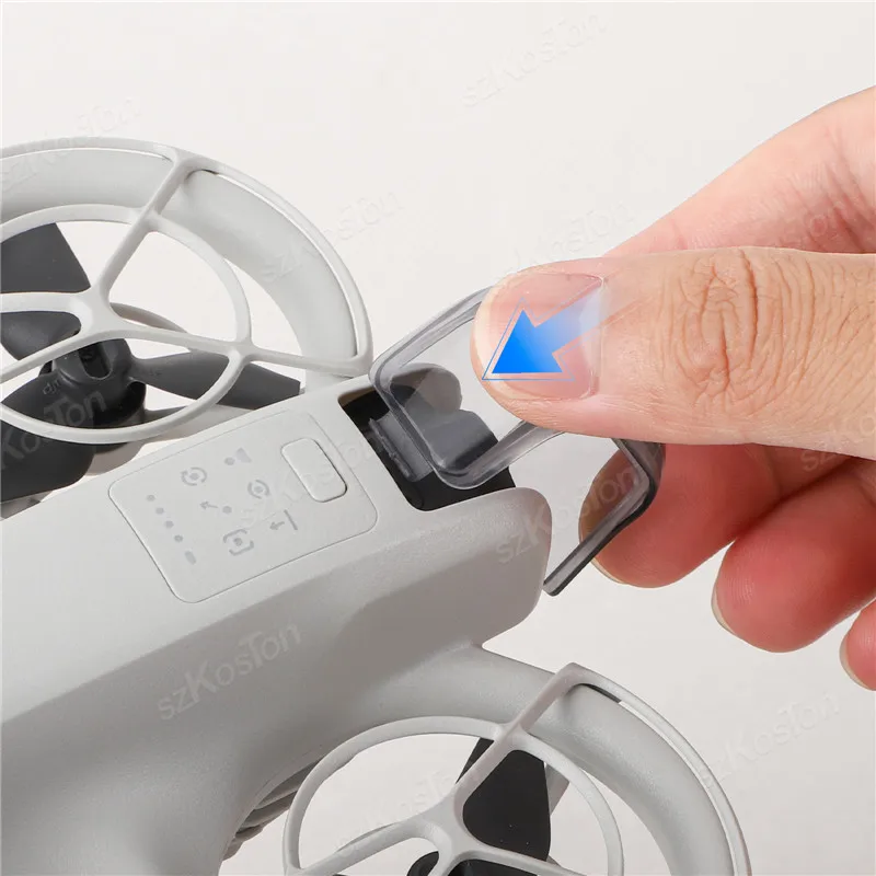 For DJI NEO Lens Cap Protective Cover Dustproof Anti-glare Gimbal Camera Guard Hood Props Fixer Accessorise