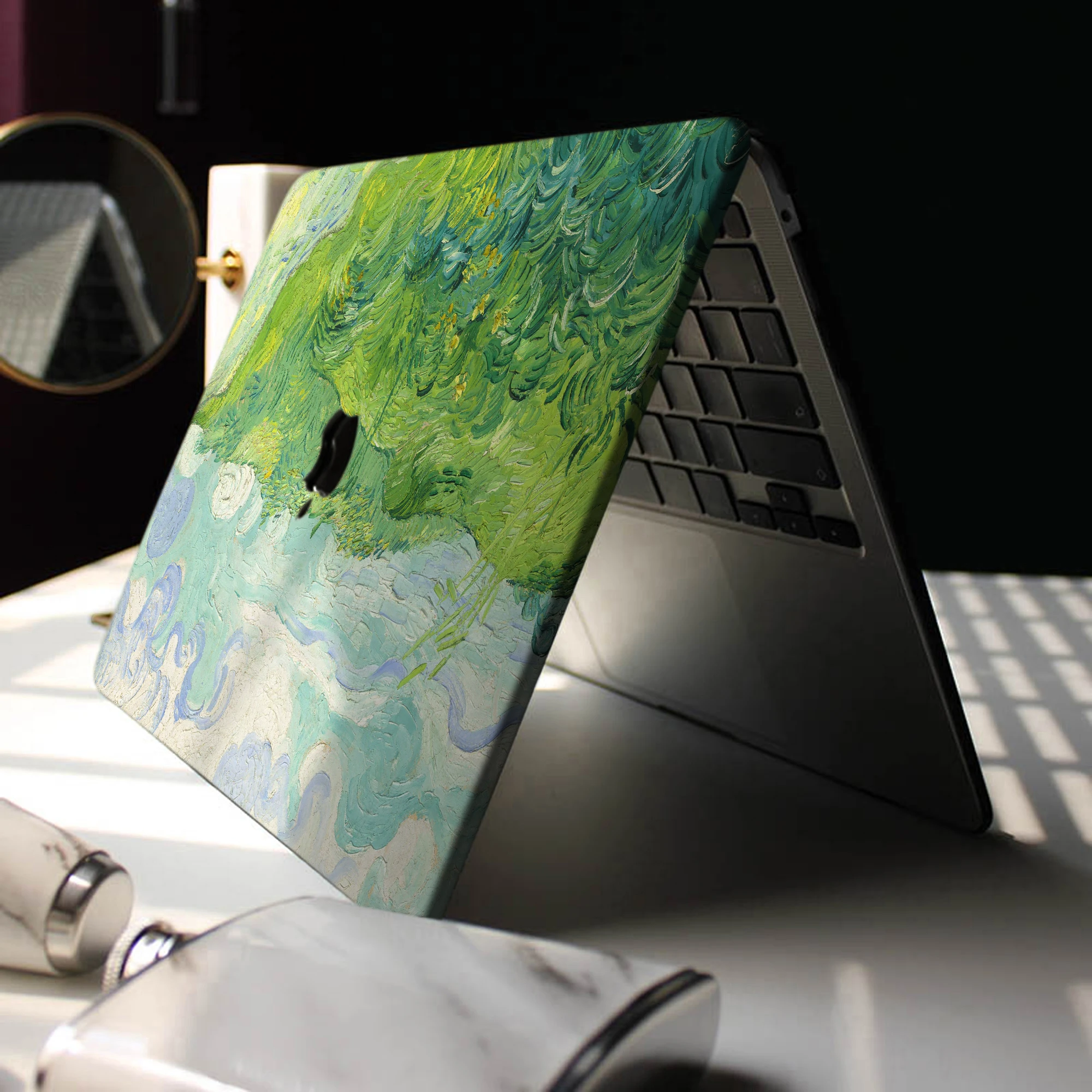 Imagem -03 - Portátil Van Gogh para Macbook Air 13 m2 A2681 A2337 A2179 A2338 m1 Chip Pro A2289 A1466 Versão Mais Recente Case do