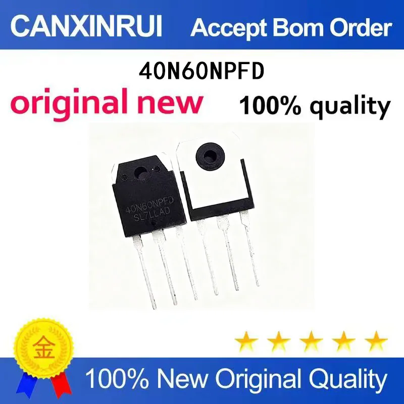 (5-100 Pieces) Brand new original SGT40N60NPFD 40N60NPFD TO-3P 600V 40A spot chip IC