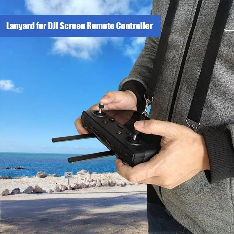 Cordão VOLODYMYR para DJI RC/RC 2/RC Pro/Smart Controller Neck Strap para Mini 3 Pro/Air 2/Air 2S/Mavic 3 Pro/Air 3/Mini 4 Pro
