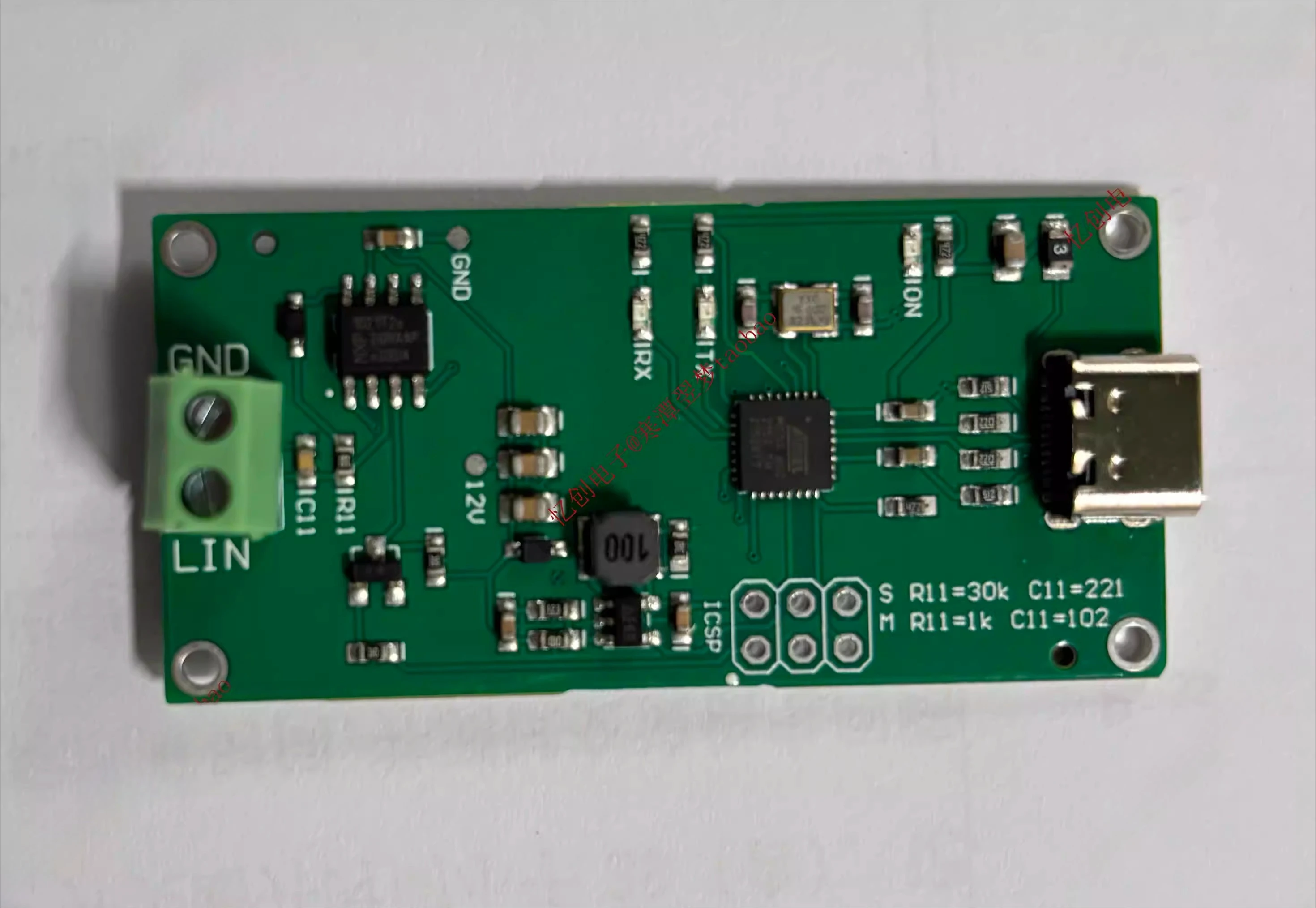 Автомобильный логический анализатор LIN/карта LIN/автомобильная шина LIN2.0/мастерная и ведомая шина LIN