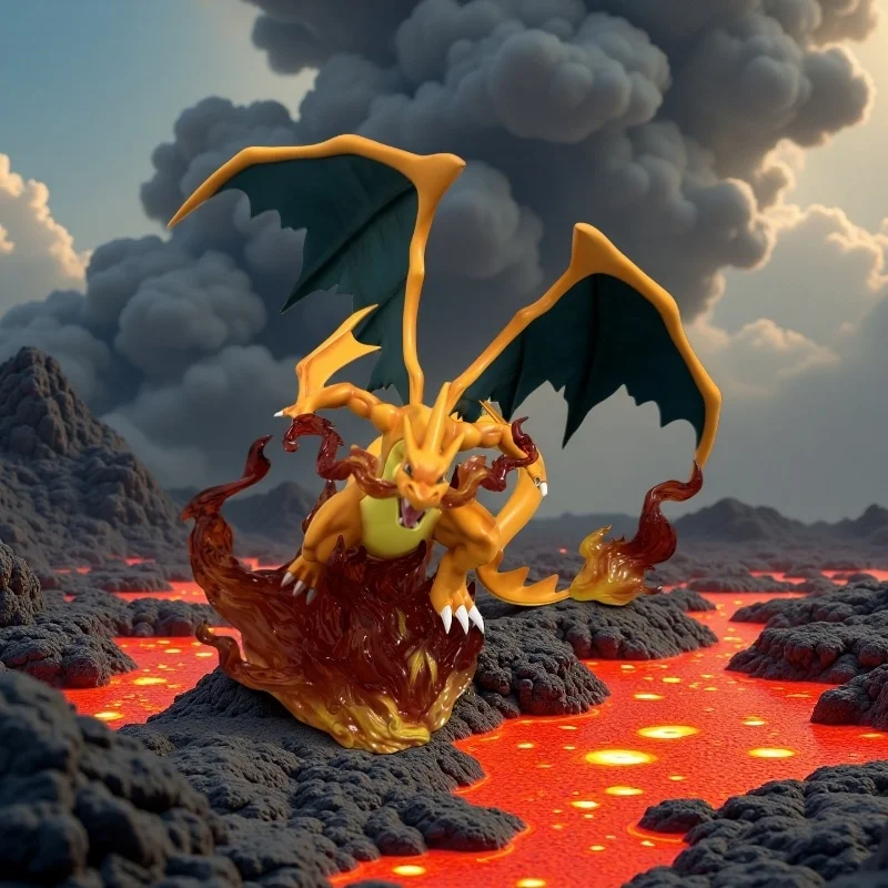 Charizard Imagem: Tudo o Que Você Precisa Saber Antes de Comprar a Estátua de PVC com Luz