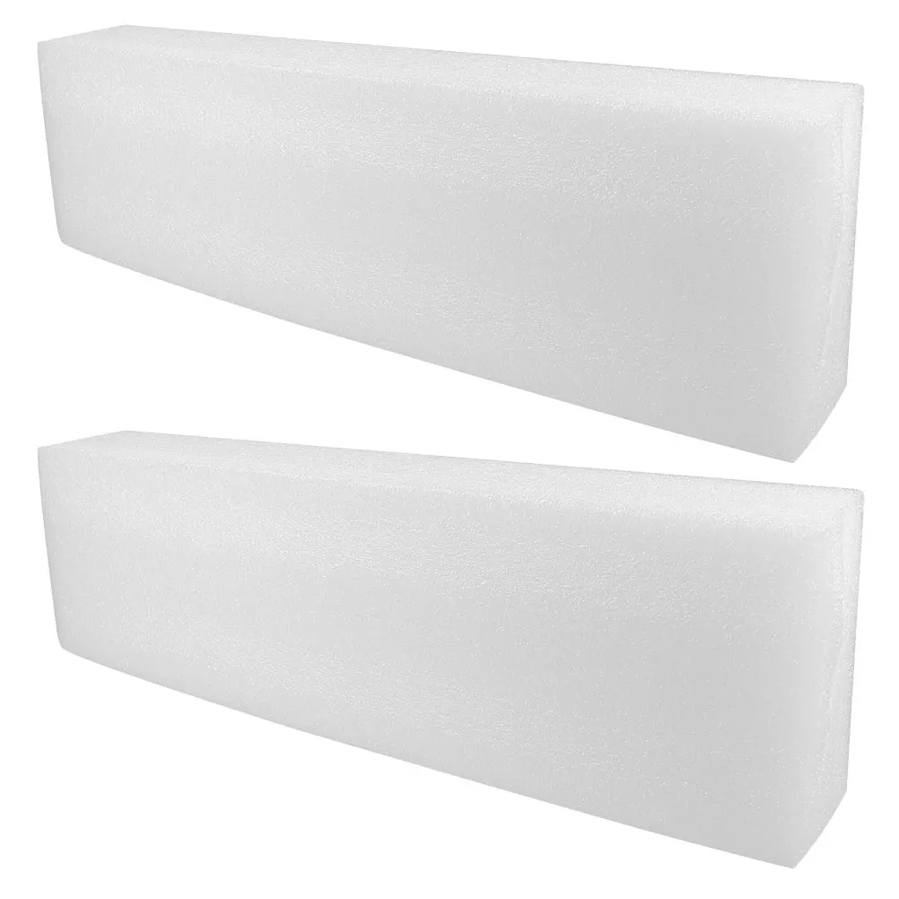 

2pcs Floral White Block Base Flower Crafts Fresh Artificial Flowers Flower Arrangements Block Base Sculpting Crafting Reusable