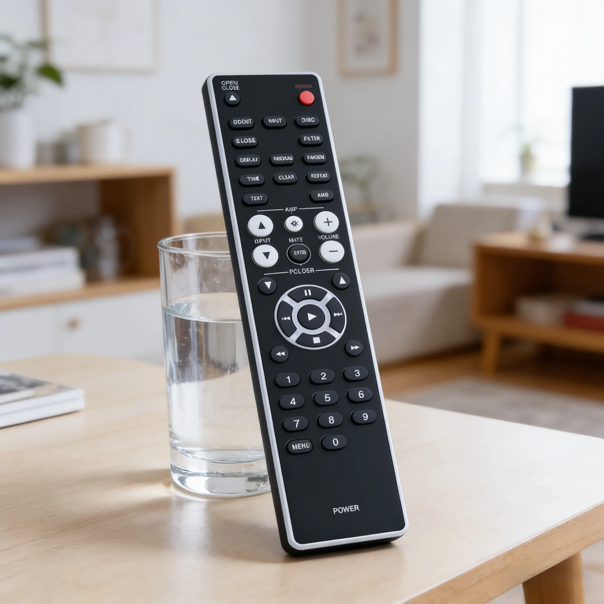 

Replacement Remote Control RC004SA Compatible with Marantz CD6004 CD7003 CD8001 Audio CD Player Universal Control for Electronic