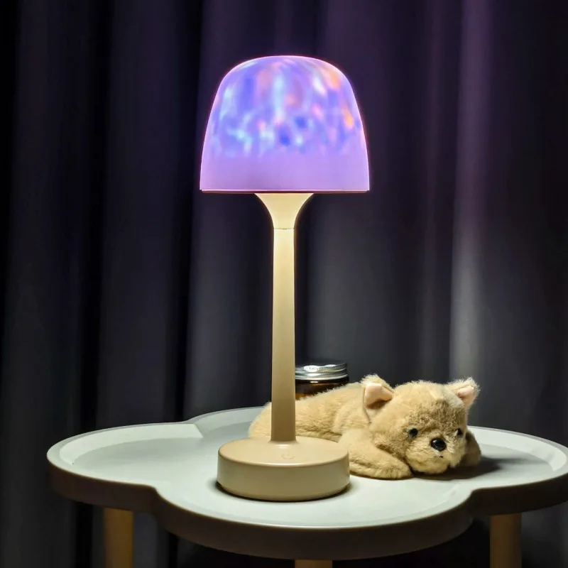 Creative Designer Floor Lamps Study Children Bedroom Night Lights With Water Ripple Atmosphere Romantic Bedside Sleep Table Lamp