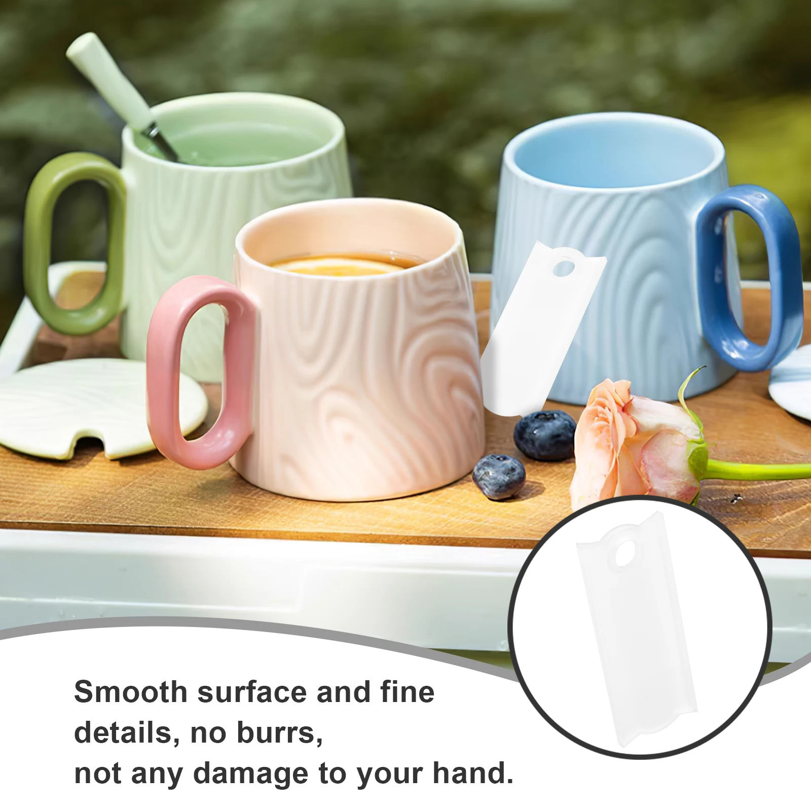 

Acrylic Bottle Cap Decor Sublimation Sheet 40oz Double Head Round Spice Jars Label Supply Blank DIY nament Easy Install