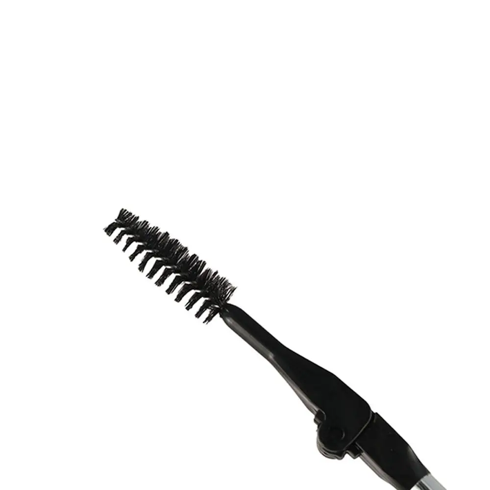 Separatore per ciglia per ragazze Strumento per toelettatura Spazzola per sopracciglia portatile ad angolo Duo Spazzola per sopracciglia pieghevole Spazzola per sopracciglia Spindle Applicatore per mascara