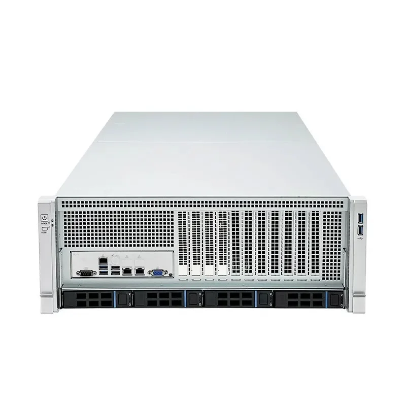 Dual AMD8 card 5090 4090GPU computing power server platform ai training inference deep learning host