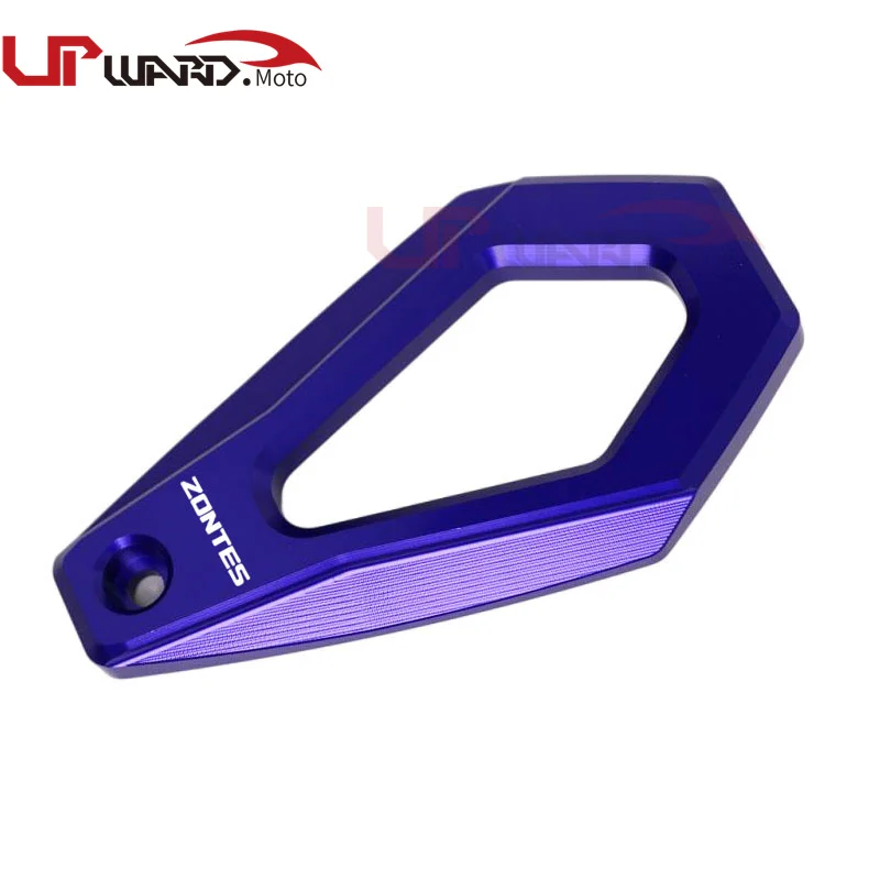 ل ZONTES 368G 368M 368K 368D 368E 368 2024 2025 501G اكسسوارات دراجة نارية العادم الأنابيب الذيل الزخارف غطاء للحماية الألومنيوم