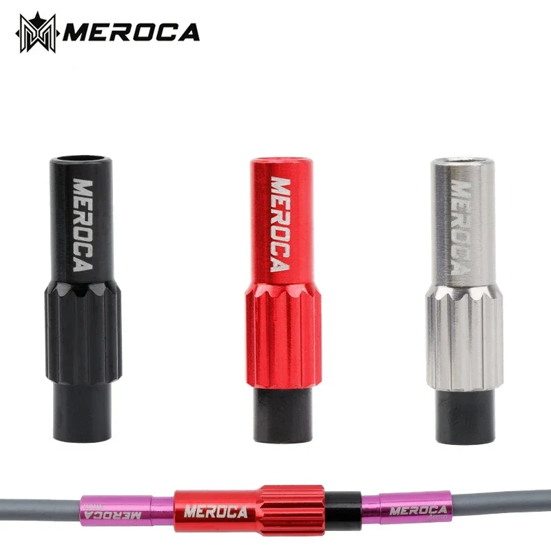 1 Pcs MEROCA Middle Screw Mountain Bike Road Bicycle Derailleur Regulator Shifting Cable Tube Iamok Adjusting Bolt