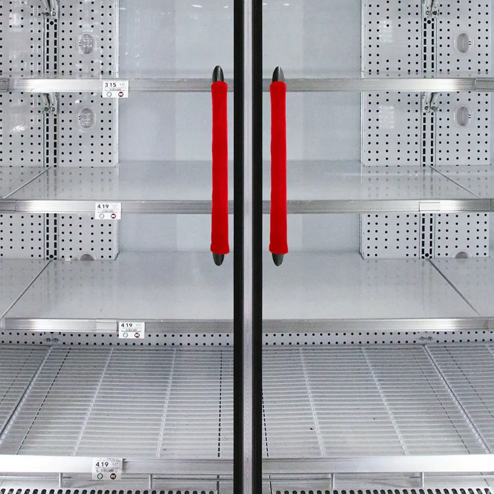 

4Pcs Fridge Handle Covers Elegant Simple Design Protect Hands from Handles Clean for Oven Microwave Dishwasher Kitchen