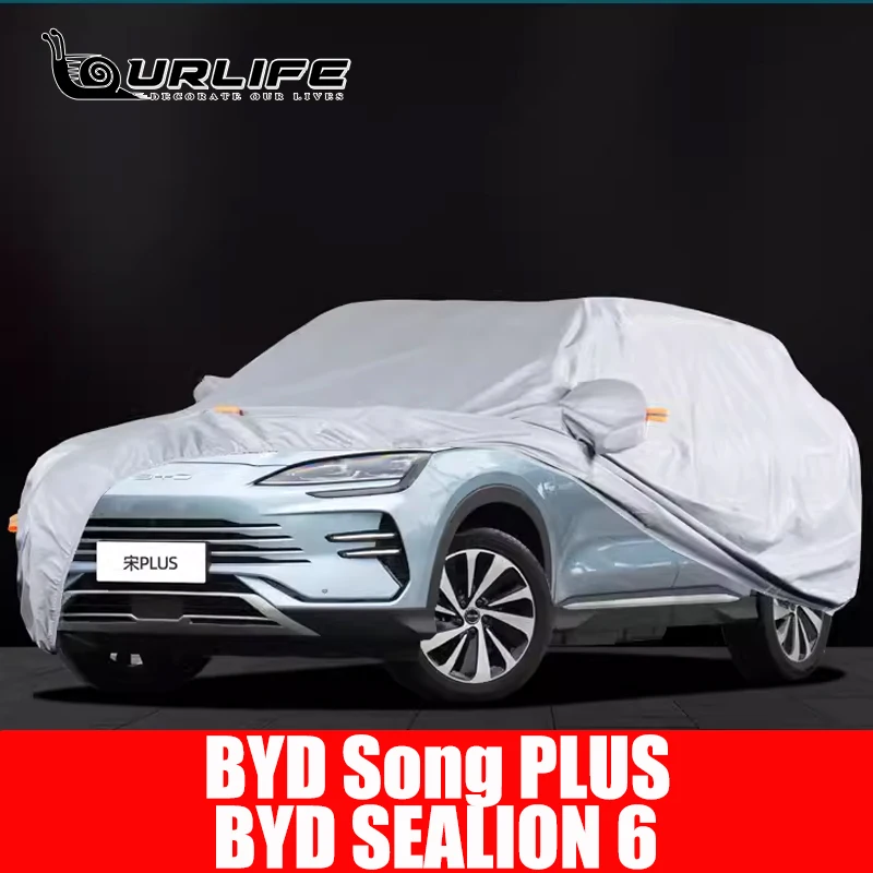 

For BYD Seal U Sealion 6 Song Plus 2024 Accessories Covers Outdoor Full Auot Cover Sun UV Snow Dust Resistant Protection Cover