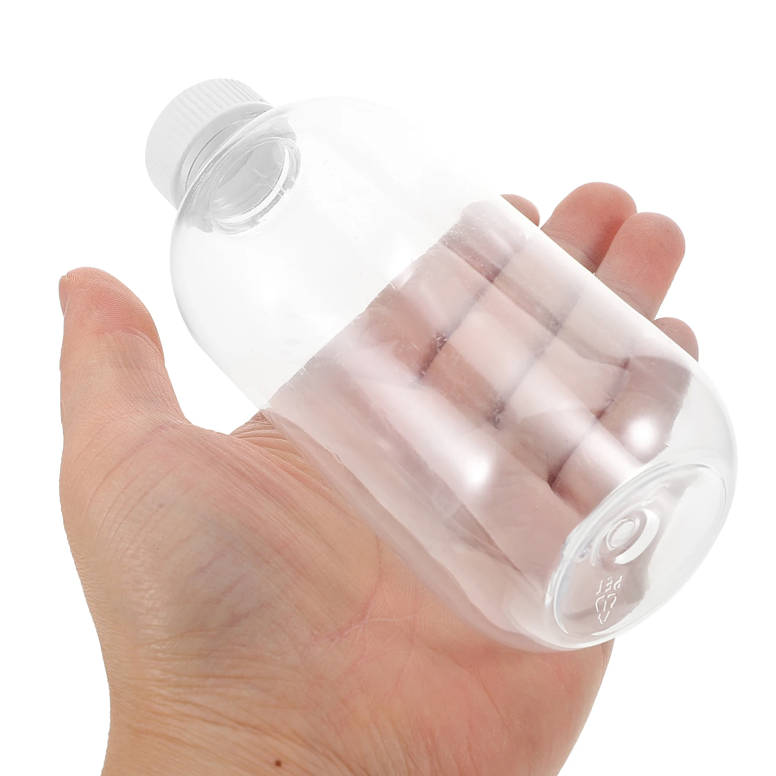 

6pcs Leak-Proof Plastic Test Tubes Refillable Small Bottles With Caps For Beads Game Accessories Subpackage Storage Beads
