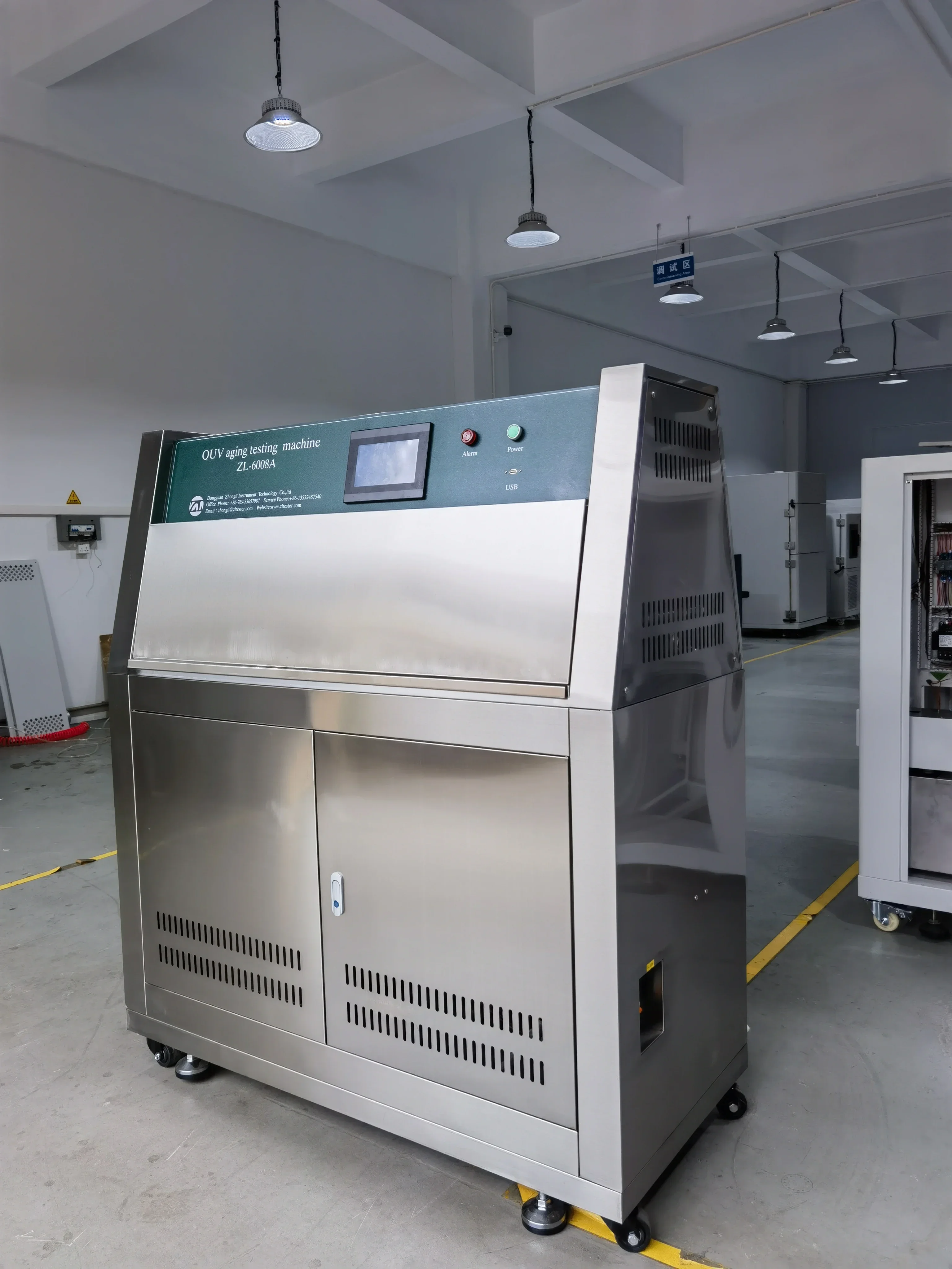 ASTM G53-77 غرفة اختبار الشيخوخة بالأشعة فوق البنفسجية سعر آلة اختبار التجوية للشيخوخة المتسارعة بالأشعة فوق البنفسجية #3