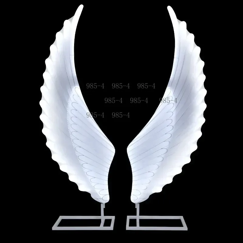 Wedding Backdrop Decor LED Wing Shape Floor Light Pathway Guide Lighting Fixture