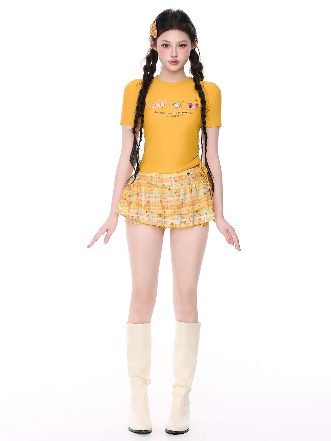 

Alice Two-Piece Swimsuit Women's New 2026 Slimming Concealing Sports Sle Teenage Student Conservative Hot Spring Bathing Suit