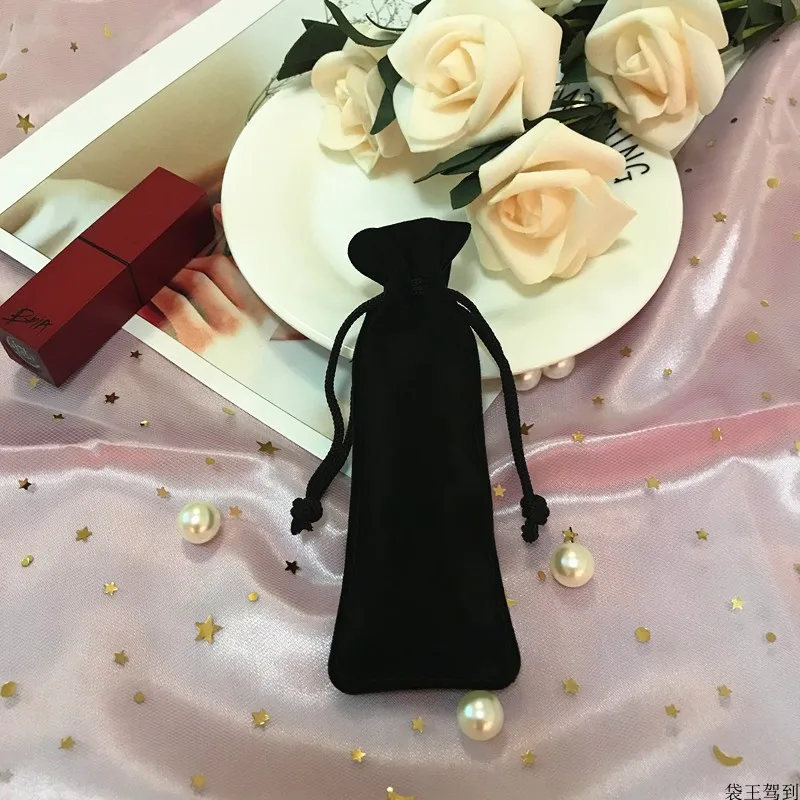 

100pcs High quality velvet cheap drawstring bag perfume bag custom 15*15cm velvet fabric jewelry bags wholesale for jewelry gift