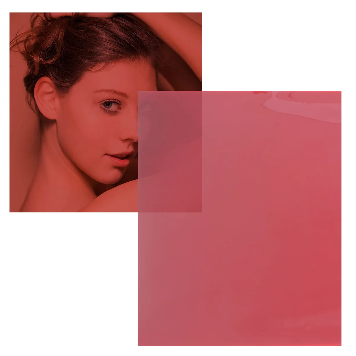 

3pcs Cards Deep Red For Photography Studio Light Flash Gel Filters Color Filter Gel Red Color Filter