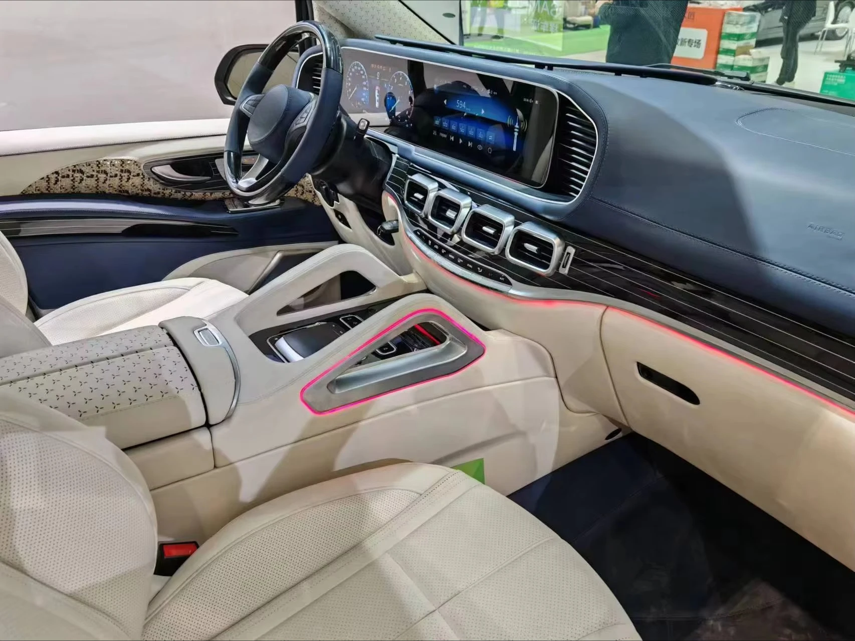 High Quality Car Seat Center Console Multifunctional Armrest Box for  Vito W447 V250 V260