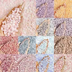 50pcs 3D Mixed Resin Camellia Nail Charms Night Glow Rose Flowers Series Nail Art Decoration Accessories for Manicure DIY