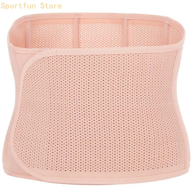 Breathable Integrated Waist Support Belt for Daily Wear Lightweight Tummy Control Support for Office or Home X7JD