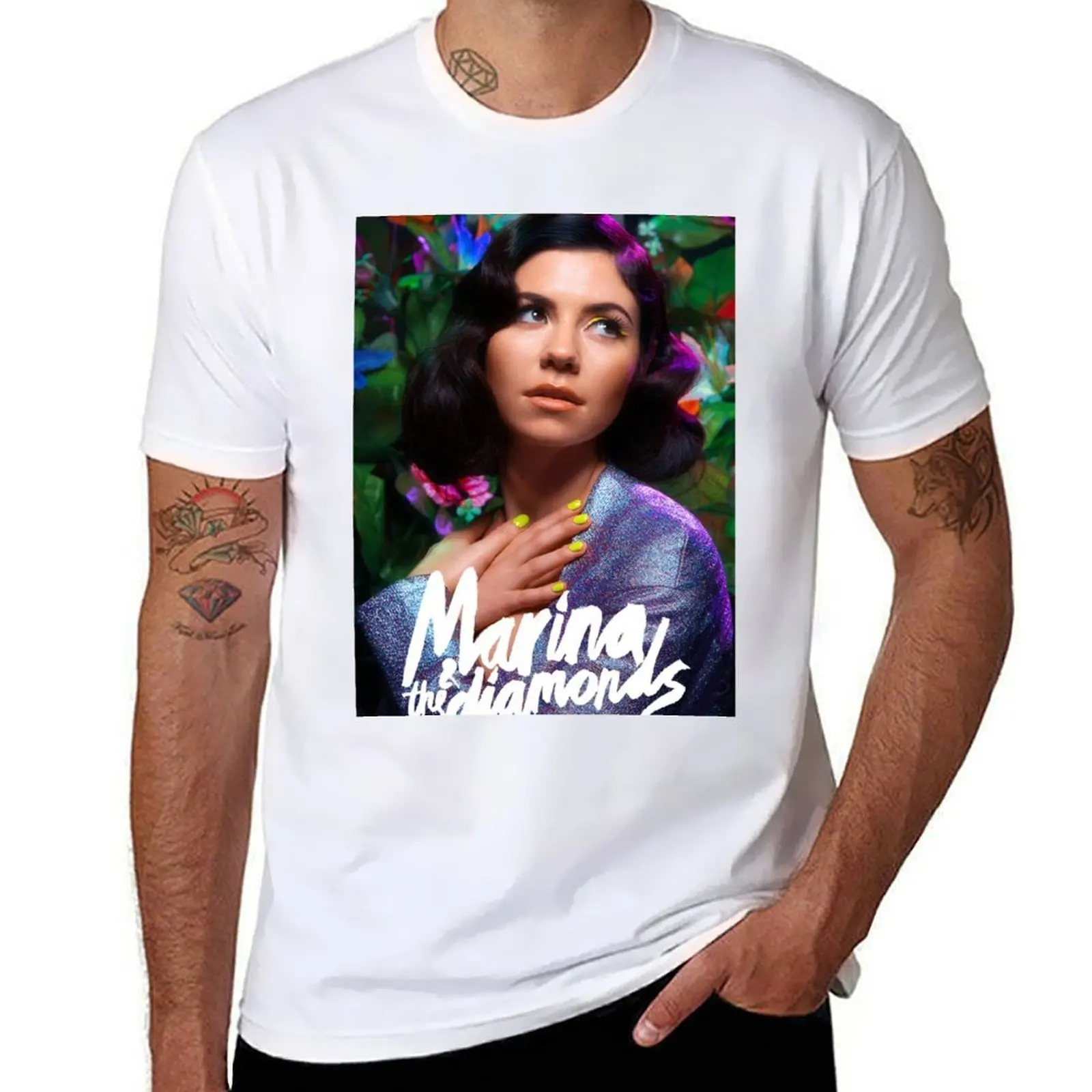 

Marina & The Diamonds T-Shirt essential t shirt man t shirt cotton T-Shirt