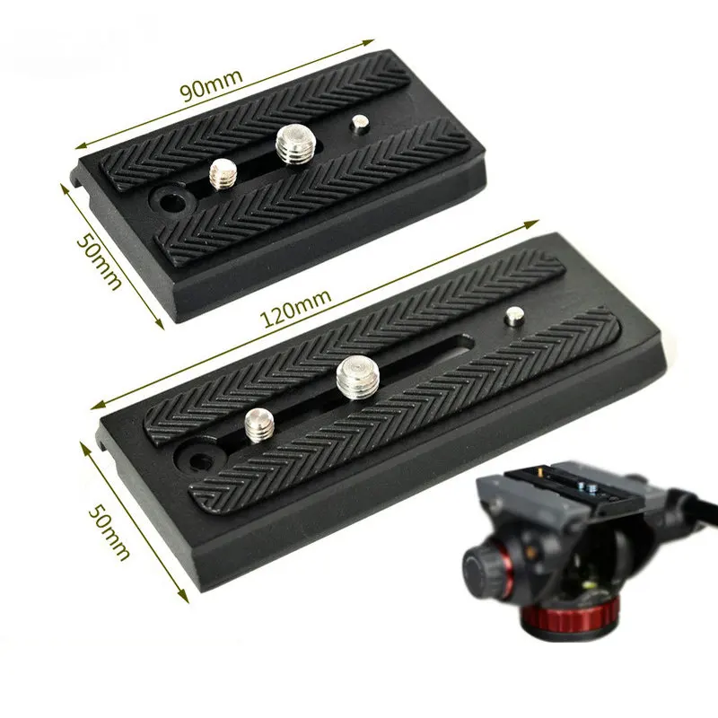 New Release Plate Digital Camera Sliding Quick Release Plate For Manfrotto Tripod Head 501HDV 503HDV 701HDV MH055M0-Q5 501PL