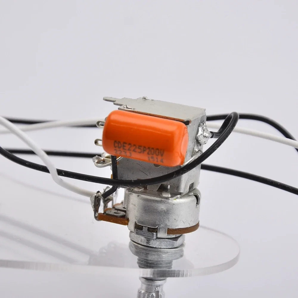 Harness Kabel Gitar Elektrik Alpha 500K Pots+5-Way Alpha Switch +Epi Jack HSH Pickup Dengan pot push pull