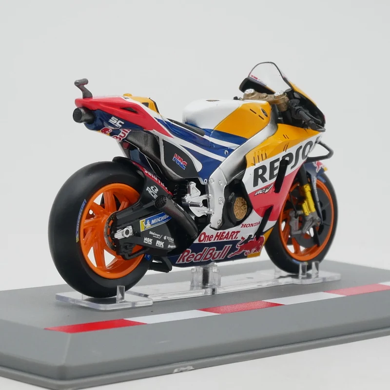 1:18 Scale Diecast Alloy Moto GP 2021 Honda RC213V Marc Marquez Toys Cars Model Classics Adult Souvenir Gifts Static Display