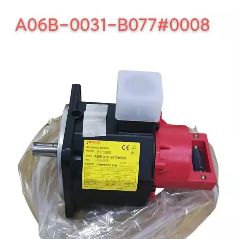 

Fanuc AC Servo Motor A06B-0031-B077/A06B-0031-B077#0008 For CNC System Machine