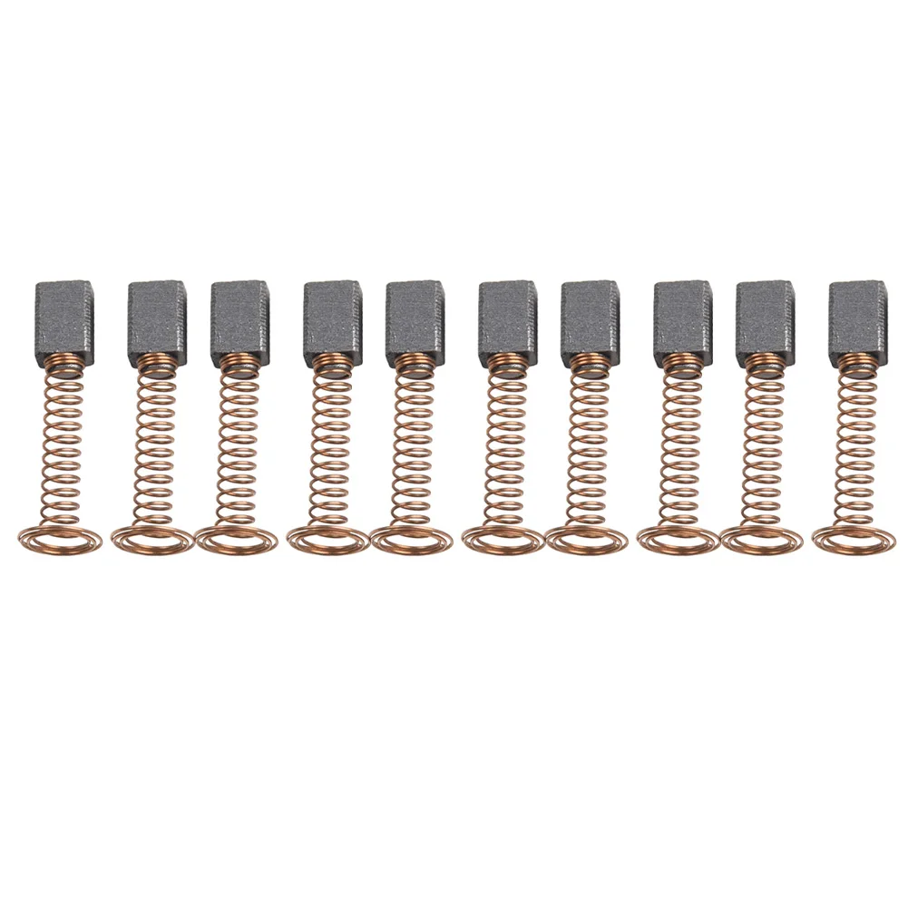 10pcs Carbon Brushes Repairing Part For D4000 Rotary Tool Motor Carbon Brushes Power Tool Accessories 4.8×6.8×8.6mm