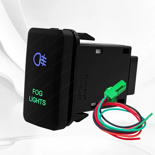 Imagen 2 del producto Barra de luz LED para coche, botón pulsador, cámara de marcha atrás, interruptor de encendido y apagado de batería para Toyota Tacoma FJ Land Cruiser 4Runner Hilux Prado