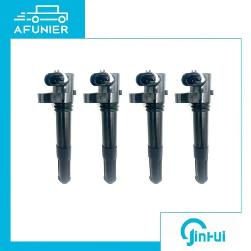 4X Ignition Coil For Fiat 500 Grande Punto Bravo Doblo Panda Alfa Romeo Mito Lancia Musa Ypsilon OE No.:552460990,UF700,46777288