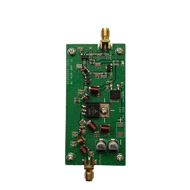 7W FMPower Amplifier RF Transmitting Antenna Debugging High Frequency65-110MHzInput1mW