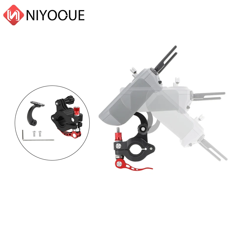 乗馬ブラケット,リモートコントローラーホルダー,バイククリップ,ji rc 2用アクセサリー,アクションカメラマウント,air 3