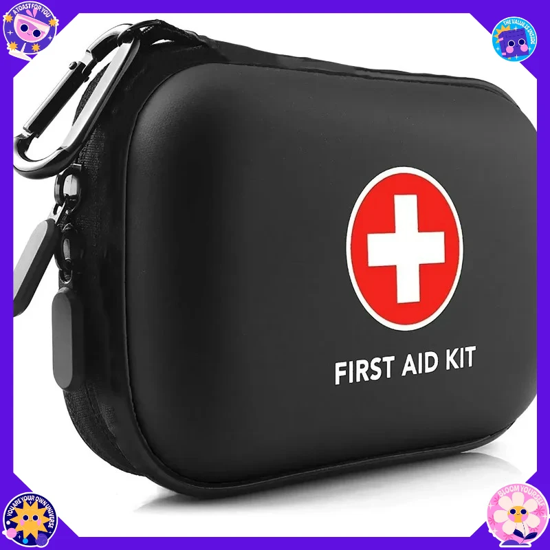 حقيبة تخزين الإسعافات الأولية الطبية الفارغة Sanke حقيبة صغيرة من البولي يوريثان EVA للمنزل والسفر في الهواء الطلق معدات التخييم والبقاء على قيد الحياة