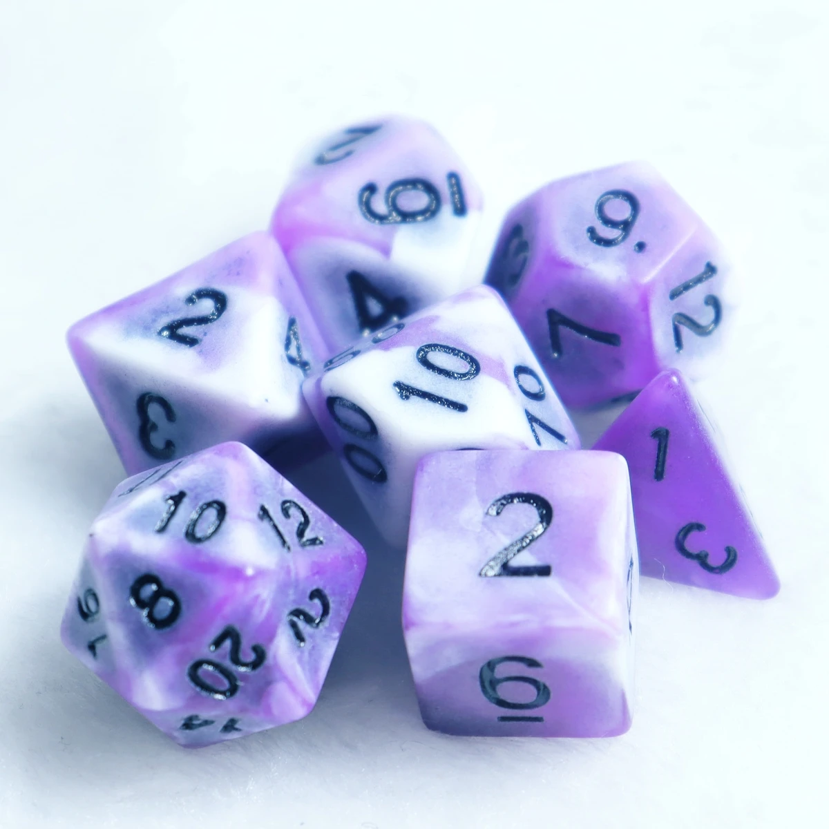 White And Purple Po… - image