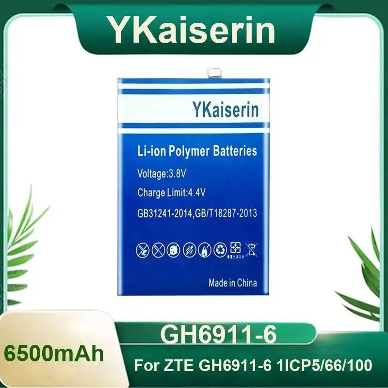 

For Zte GH6911-6 1ICP5 66 100 Prolonged Performance Mobile Phone Battery High-Performance 6500Mah