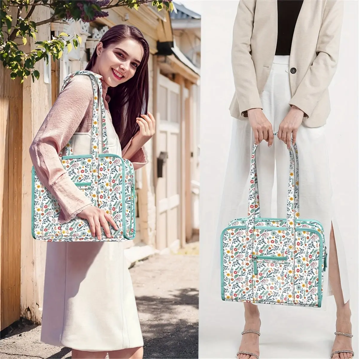 

Новая большая сумка-органайзер для рукоделия 2026 года с прозрачными карманами. Идеально подходит для шитья, вязания и путешествий. Большая вместимость, удобная ручка