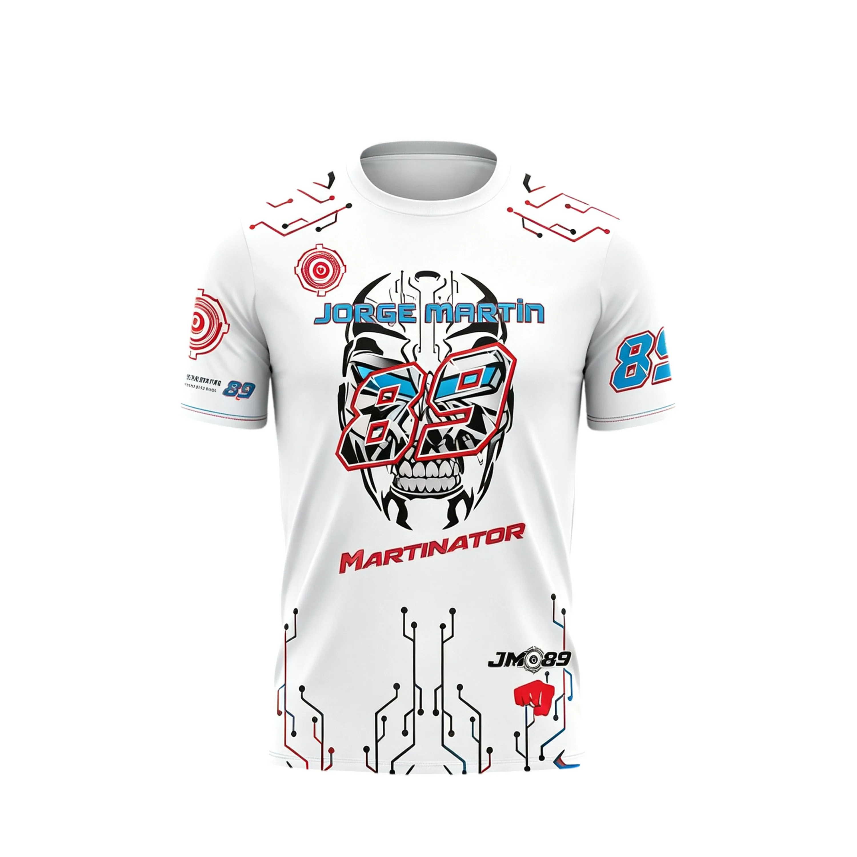 2026 Motorcycle Racing T-Shirt Casual Tee for Men And Women Rider #89 Jorge Martín & Rider #72 Marco Bezzecchi Fan Apparel