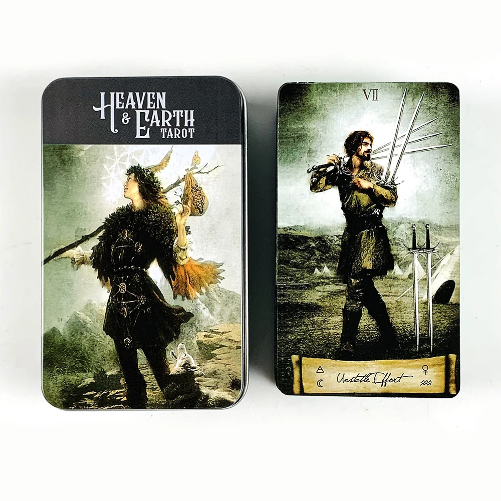 Tarot Heaven & Earth en Caja d - Tarot Deck With Guidebook reseña y precio