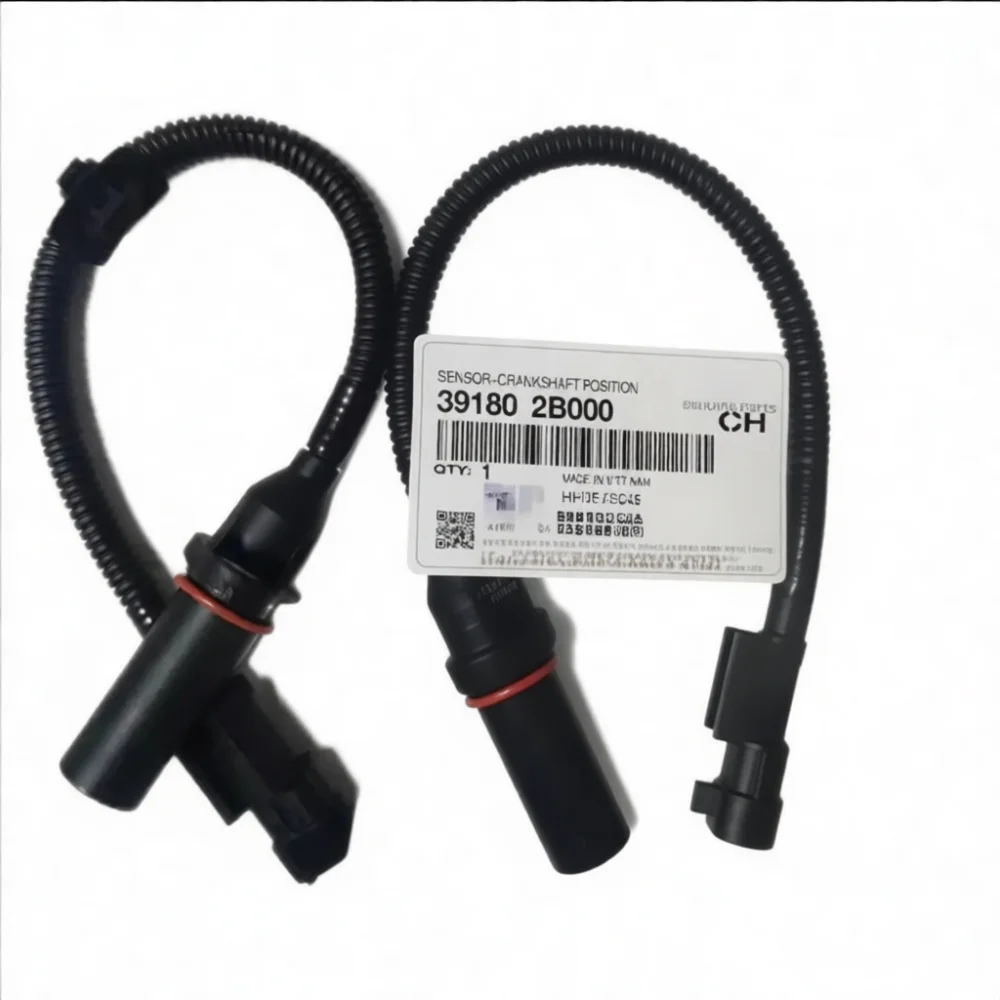 Auto Engine Crankshaft Position Sensor Compatible With Hyundai Kia Sonata NF Precise Timing Control Replacement 391802B000