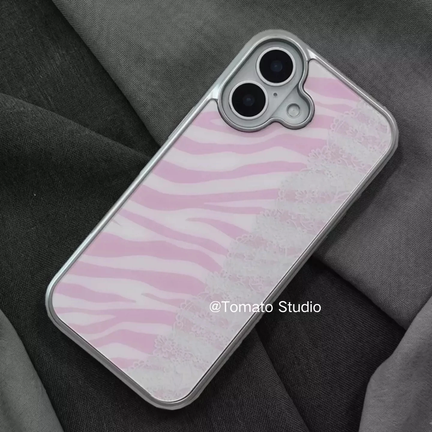 Zebra Stripe WhitePhone Case For iPhone 18 ULTRA 17 16 15 14 13 12 11 Pro Max Plus 17air Drop Glue Cover view 4