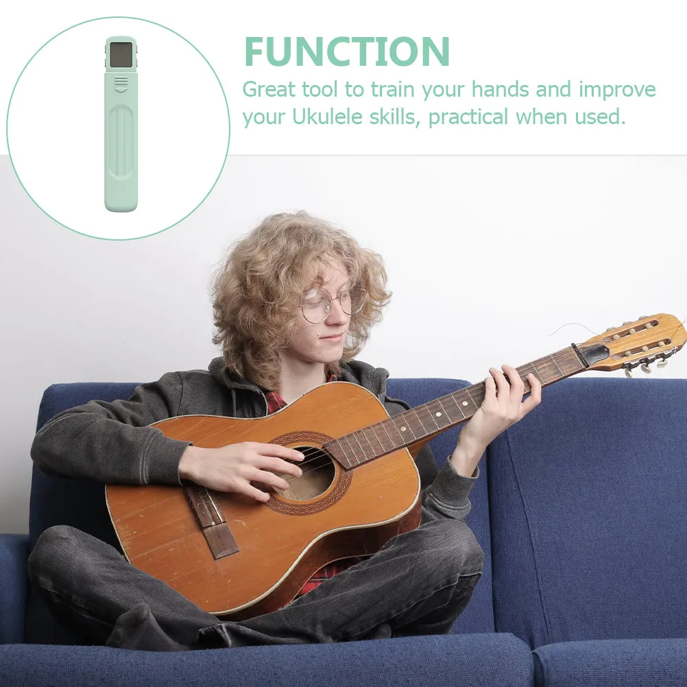 Ukulele Chord Trainer Small Lightweight Finger Practice Tool Improves Dexterity Sensitivity Silent Portable for Home Travel