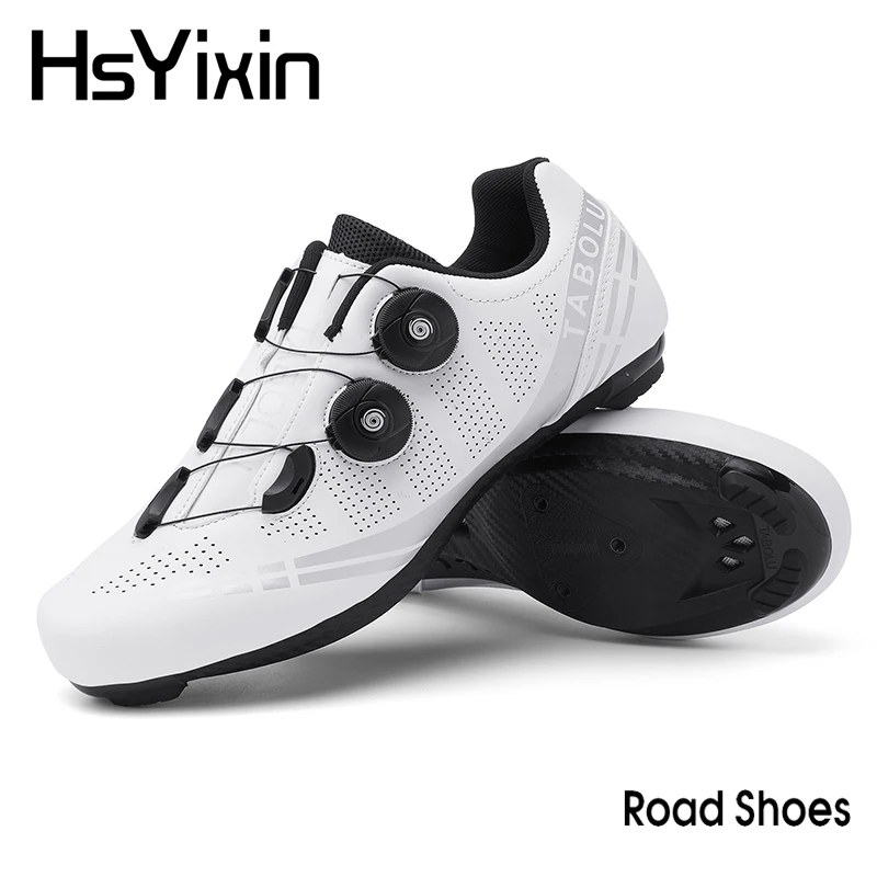 Fietsschoenen bijgewerkt model MTB Bike Heren Racing Contest Zelfsluitende Snelheid Fiets Sneakers Dames Spd Schoenplaten Fietsschoenen - afbeelding 1