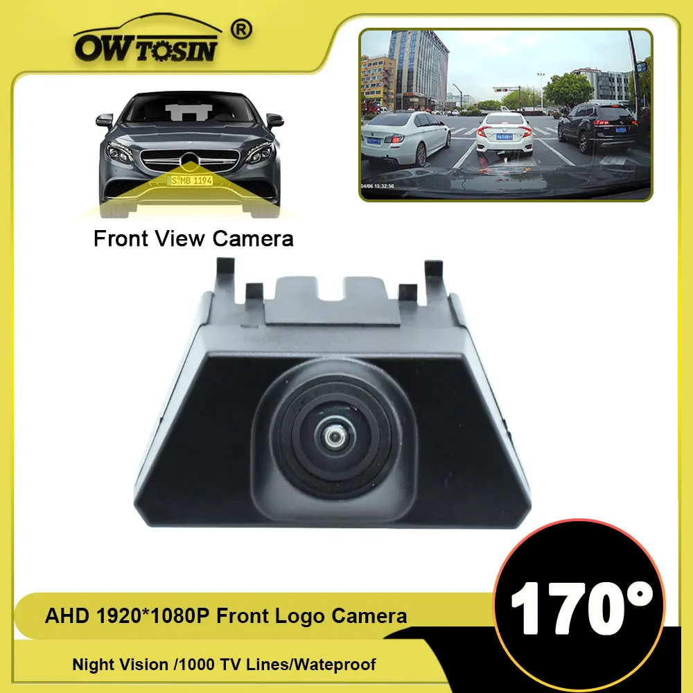 

1920*1080P AHD 170°Front Logo View Camera For Toyota Land Cruiser 200 LC200 2012 2013 2014 2015 Vehicle Parking Car Camera