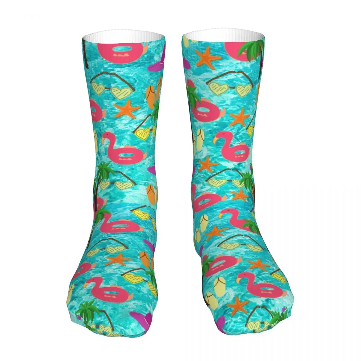 New Socks Male Mens Women Harajuku Summer Beach Tropical Collage Socks Sport Stockings Spring Summer Autumn Winter